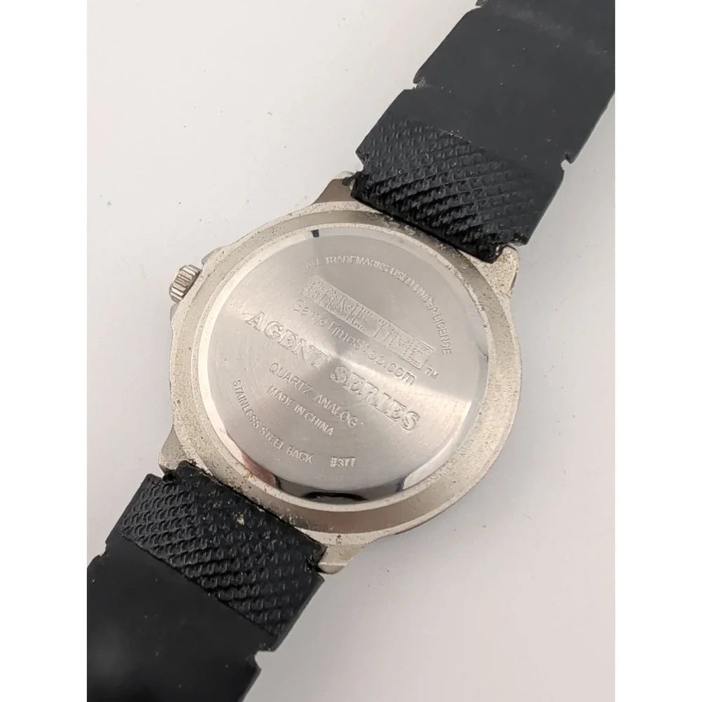 Game Time Agent Series Ohio State Buckeyes Men's Watch Black Band- New Battery